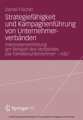 Strategiefähigkeit und Kampagnenführung von Unternehmerverbänden