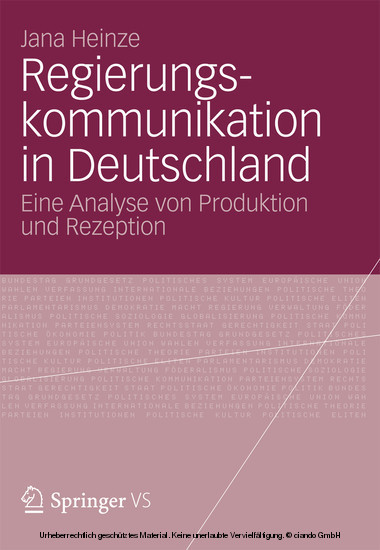 Regierungskommunikation in Deutschland main product photo