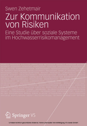 Zur Kommunikation von Risiken