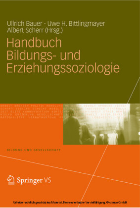 Handbuch Bildungs- und Erziehungssoziologie