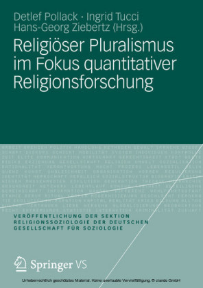 Religiöser Pluralismus im Fokus quantitativer Religionsforschung