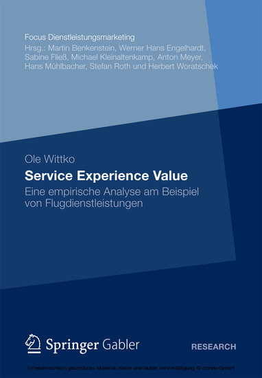 Service Experience Value main product photo
