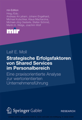 Strategische Erfolgsfaktoren von Shared Services im Personalbereich