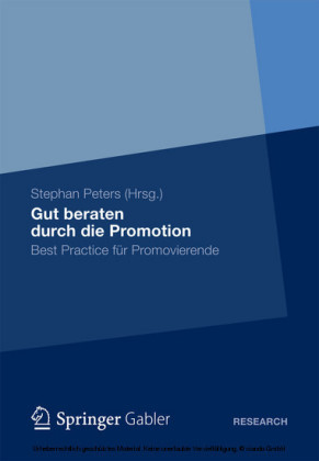 Gut beraten durch die Promotion