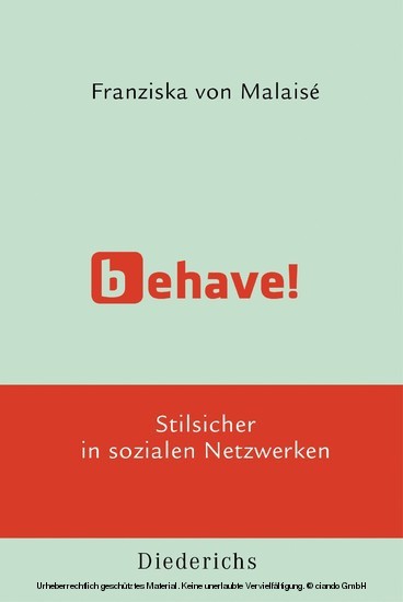 Behave! main product photo