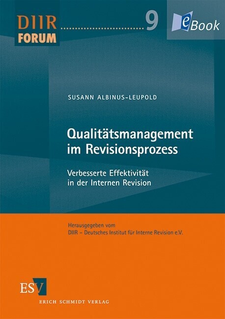 Qualitätsmanagement im Revisionsprozess main product photo