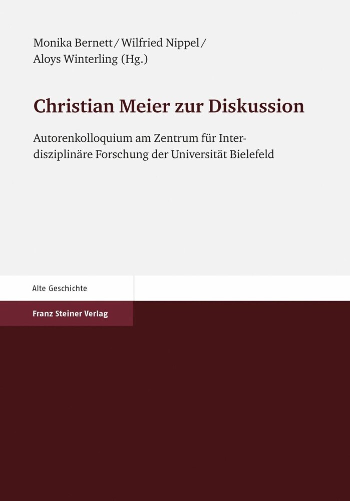 Christian Meier zur Diskussion main product photo