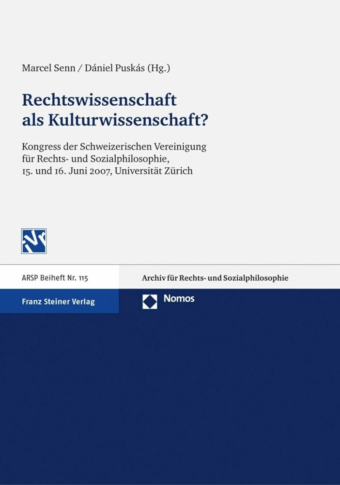 Rechtswissenschaft als Kulturwissenschaft main product photo