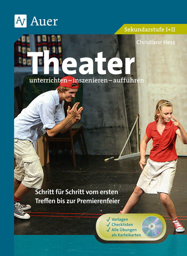 Theater unterrichten - inszenieren - aufführen, m. 1 Beilage main product photo