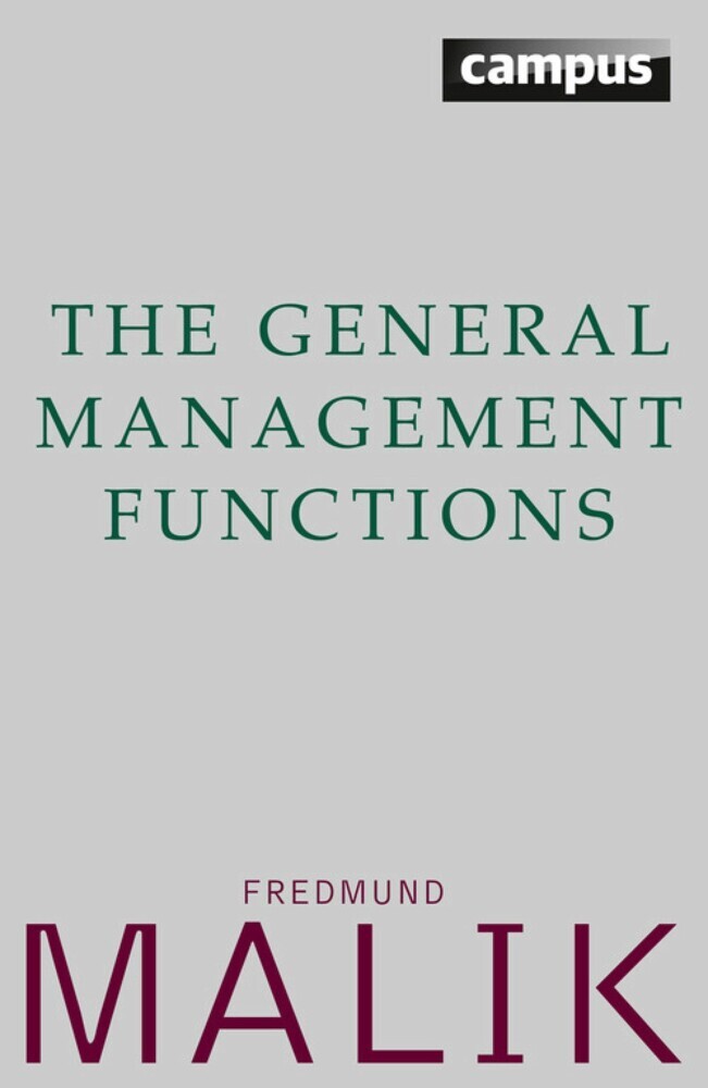 The General Management Functions main product photo