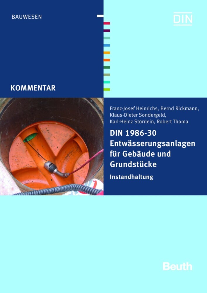 DIN 1986-30 Entwässerungsanlagen für Gebäude und Grundstücke main product photo