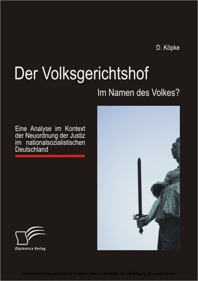Der Volksgerichtshof: Im Namen des Volkes? main product photo