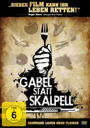 Gabel statt Skalpell - Gesünder leben ohne Fleisch, 1 DVD