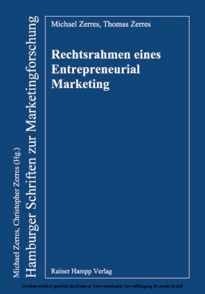 Rechtsrahmen eines Entrepreneurial Marketing