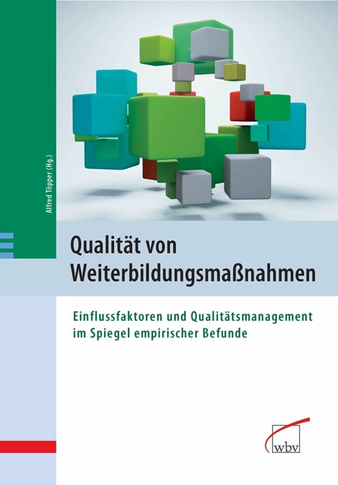 Qualität von Weiterbildungsmaßnahmen main product photo
