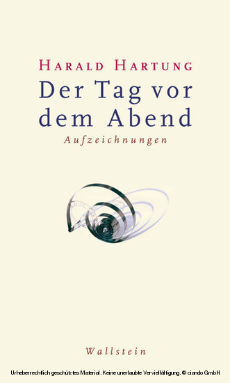 Der Tag vor dem Abend main product photo