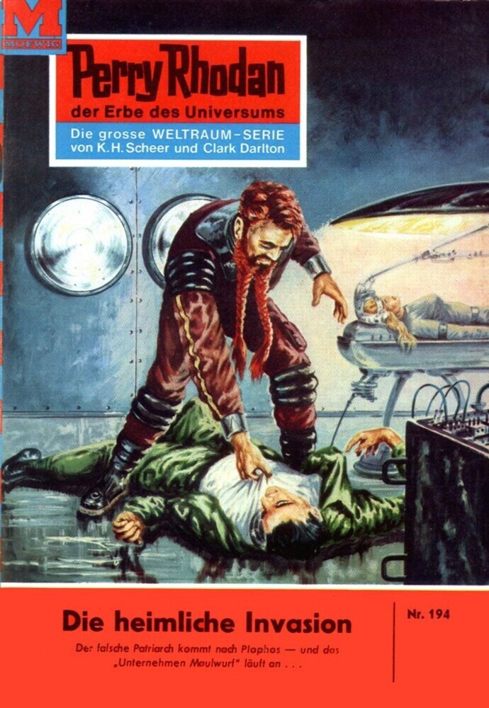 Perry Rhodan 194: Die heimliche Invasion main product photo