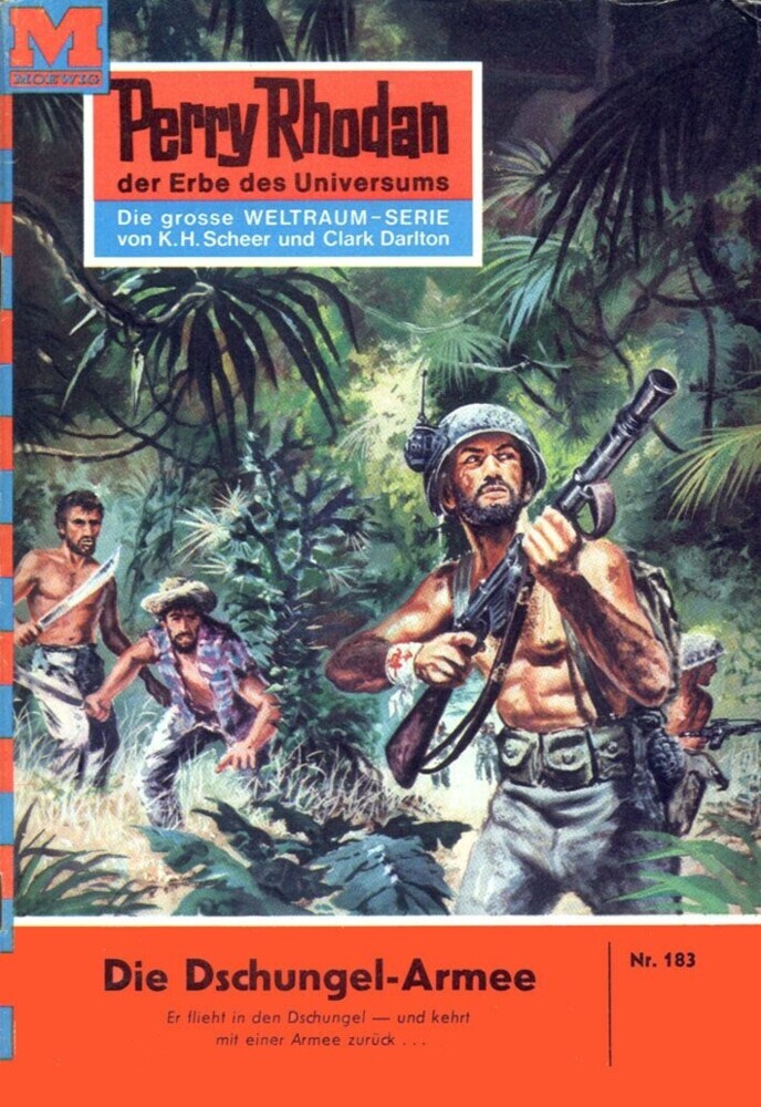 Perry Rhodan 183: Die Dschungel-Armee main product photo