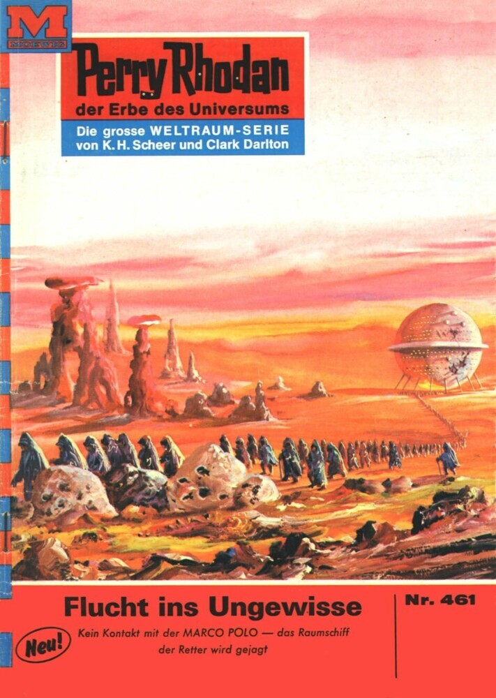 Perry Rhodan 461: Flucht ins Ungewisse main product photo