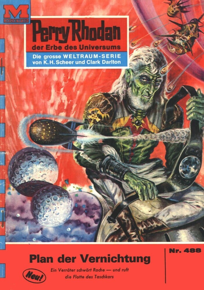 Perry Rhodan 488: Plan der Vernichtung main product photo