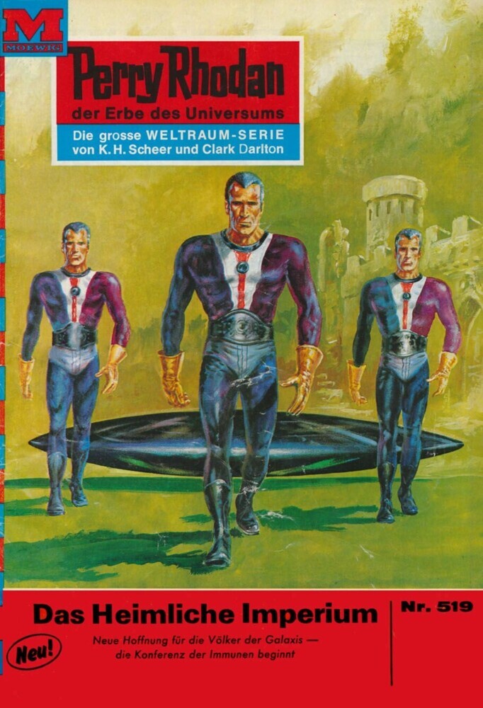 Perry Rhodan 519: Das heimliche Imperium main product photo