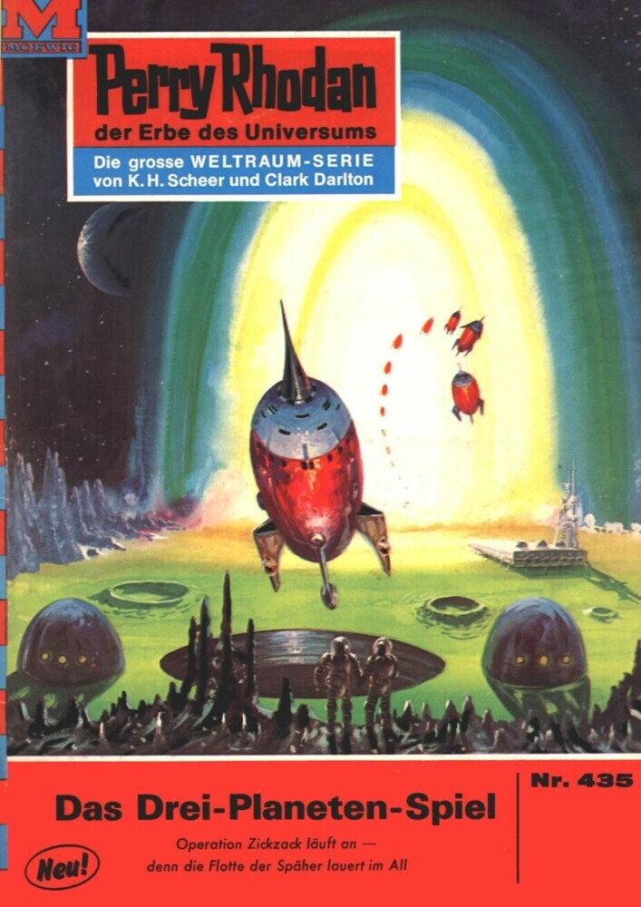 Perry Rhodan 435: Das Drei-Planeten-Spiel main product photo