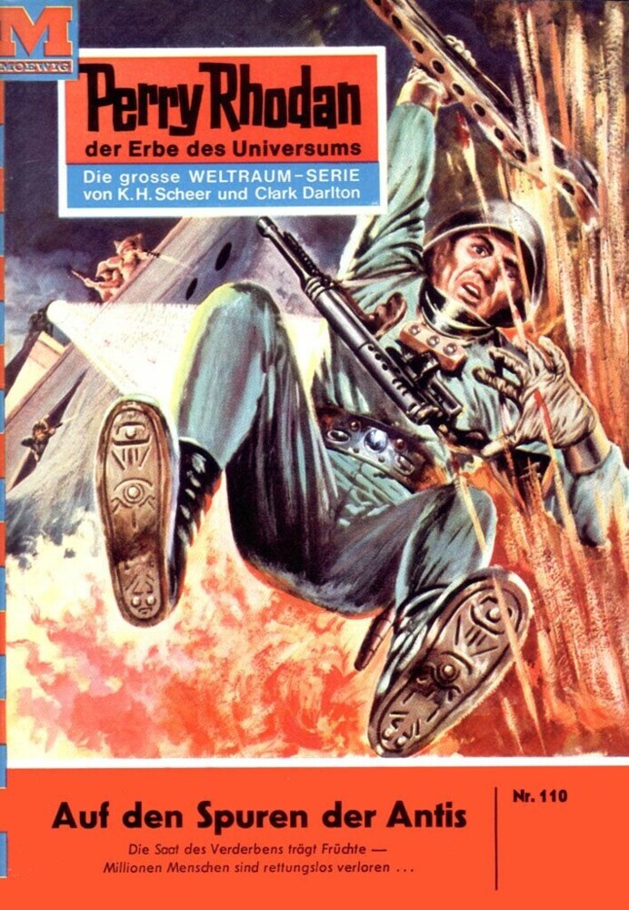 Perry Rhodan 110: Auf den Spuren der Antis main product photo