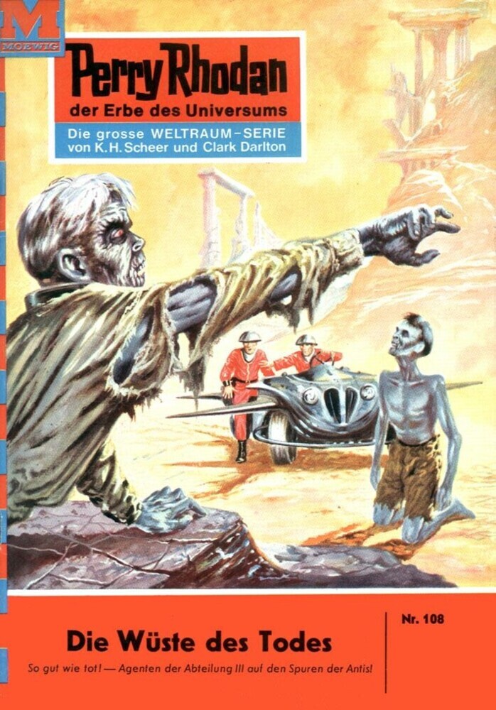 Perry Rhodan 108: Die Wüste des Todes main product photo