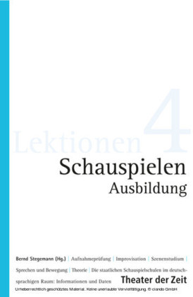 Schauspielen - Ausbildung