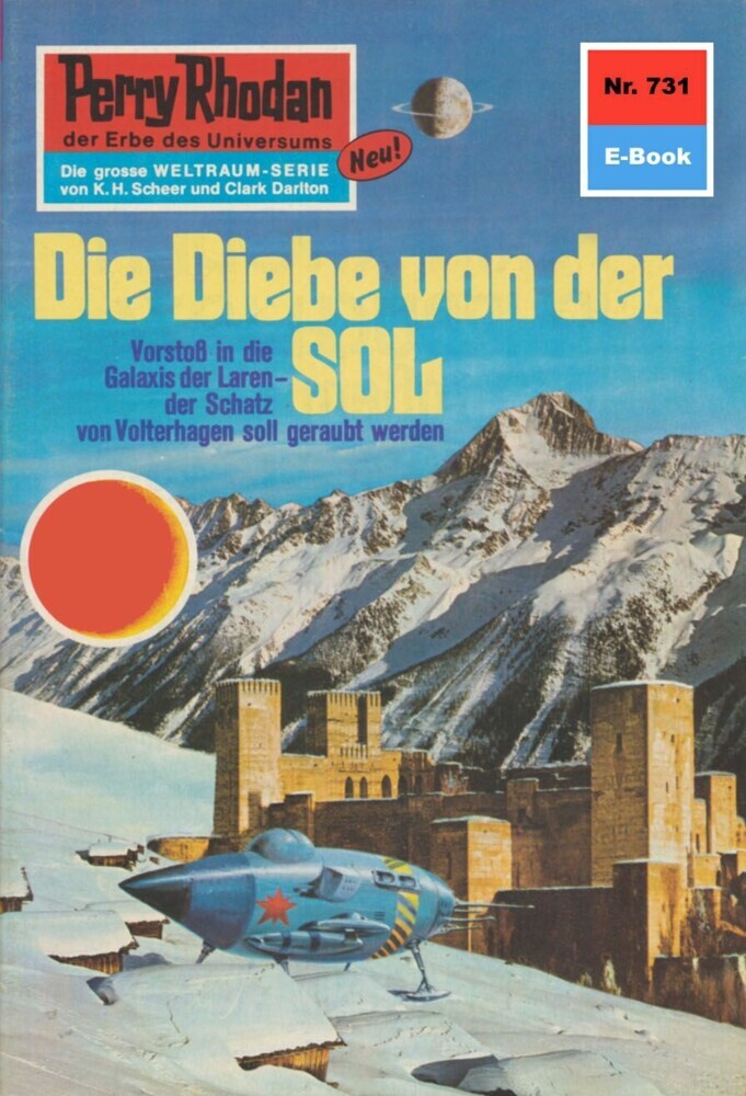 Perry Rhodan 731: Die Diebe von der Sol main product photo