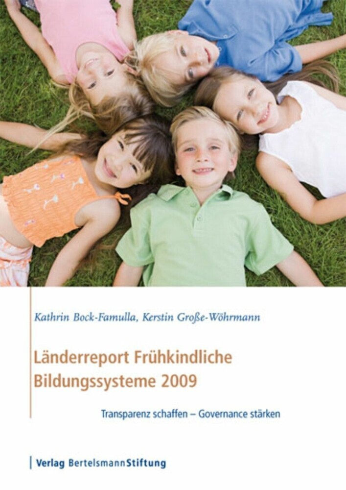 Länderreport Frühkindliche Bildungssysteme 2009 main product photo