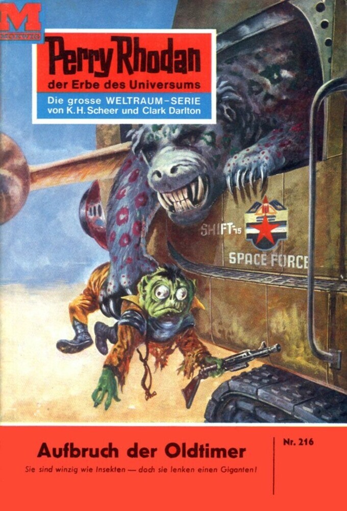 Perry Rhodan 216: Aufbruch der Oldtimer main product photo