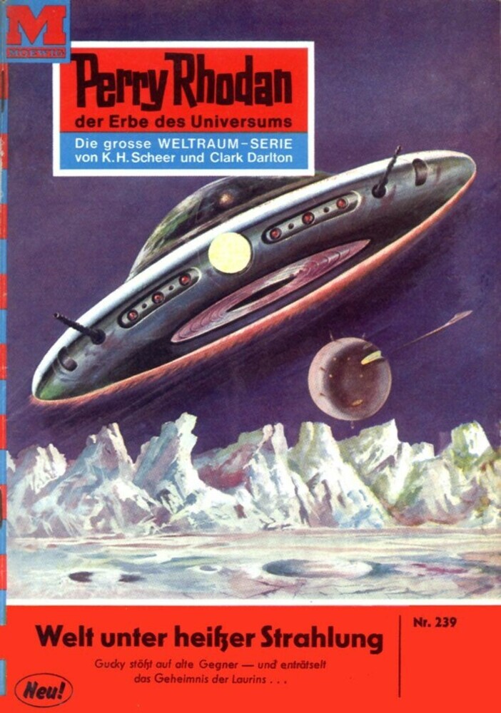 Perry Rhodan 239: Welt unter heißer Strahlung main product photo