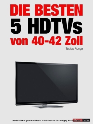 Die besten 5 HDTVs von 40 bis 42 Zoll main product photo
