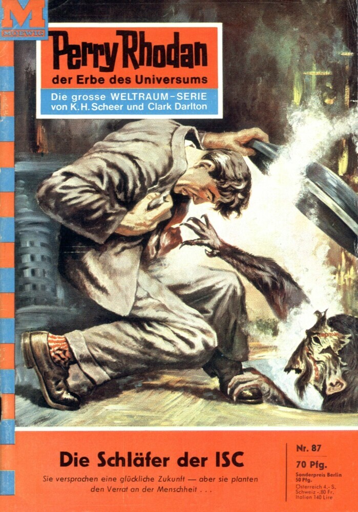 Perry Rhodan 87: Die Schläfer der ISC main product photo