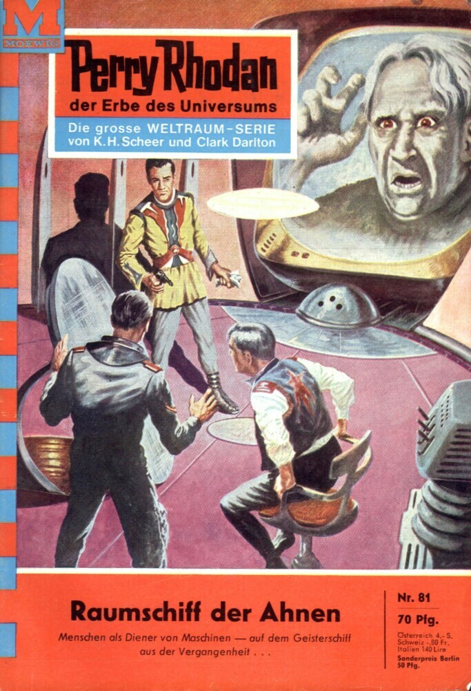 Perry Rhodan 81: Raumschiff der Ahnen main product photo