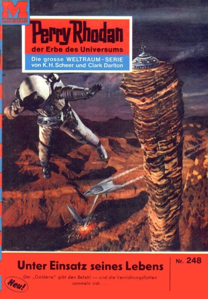 Perry Rhodan 248: Unter Einsatz seines Lebens... main product photo