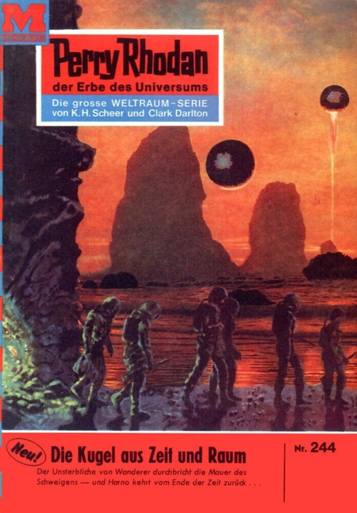 Perry Rhodan 244: Die Kugel aus Zeit und Raum main product photo