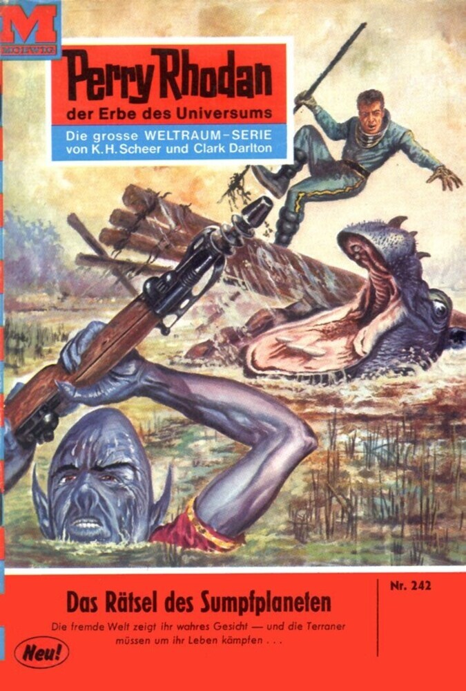 Perry Rhodan 242: Das Rätsel des Sumpfplaneten main product photo