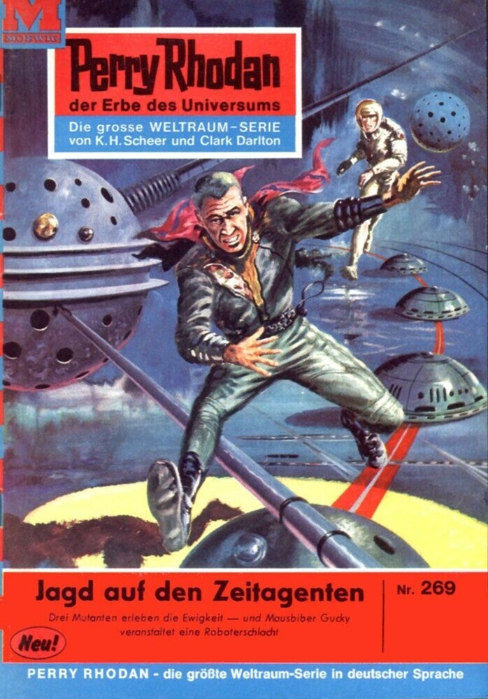 Perry Rhodan 269: Jagd auf den Zeitagenten main product photo