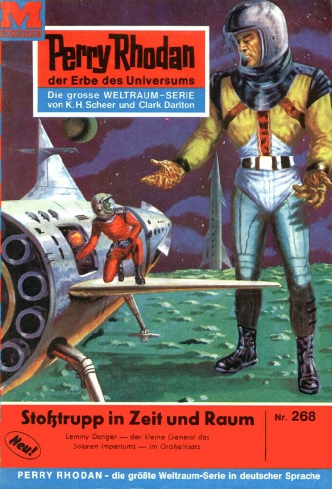 Perry Rhodan 268: Stoßtrupp in Zeit und Raum main product photo