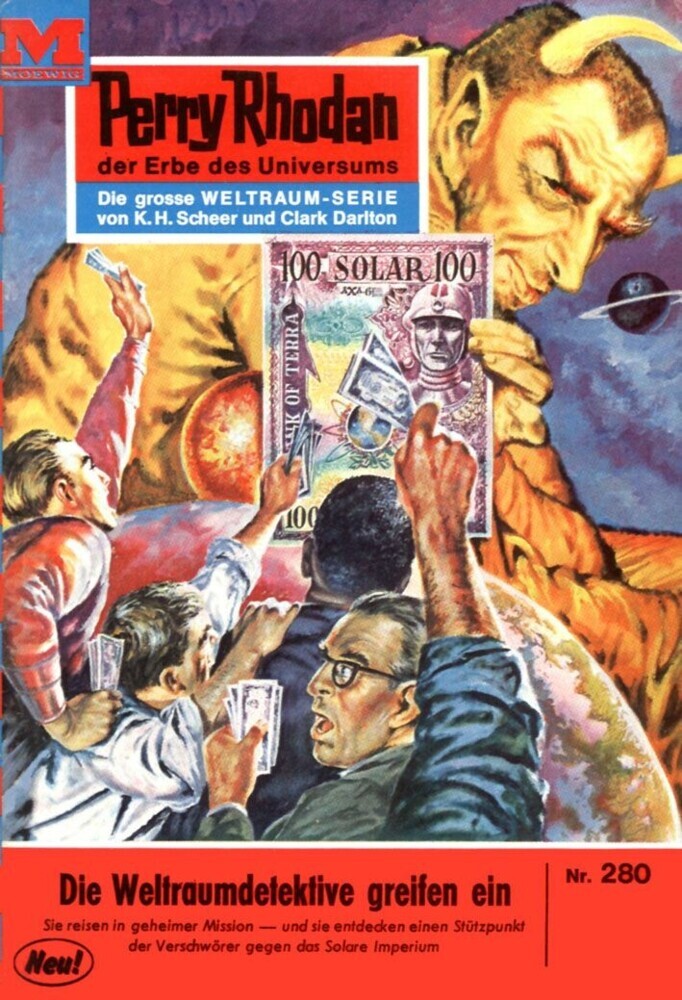 Perry Rhodan 280: Die Weltraumdetektive greifen ein main product photo