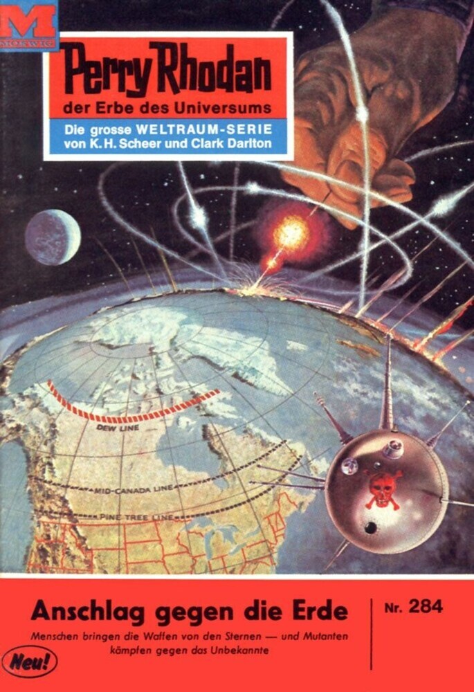 Perry Rhodan 284: Anschlag gegen die Erde main product photo