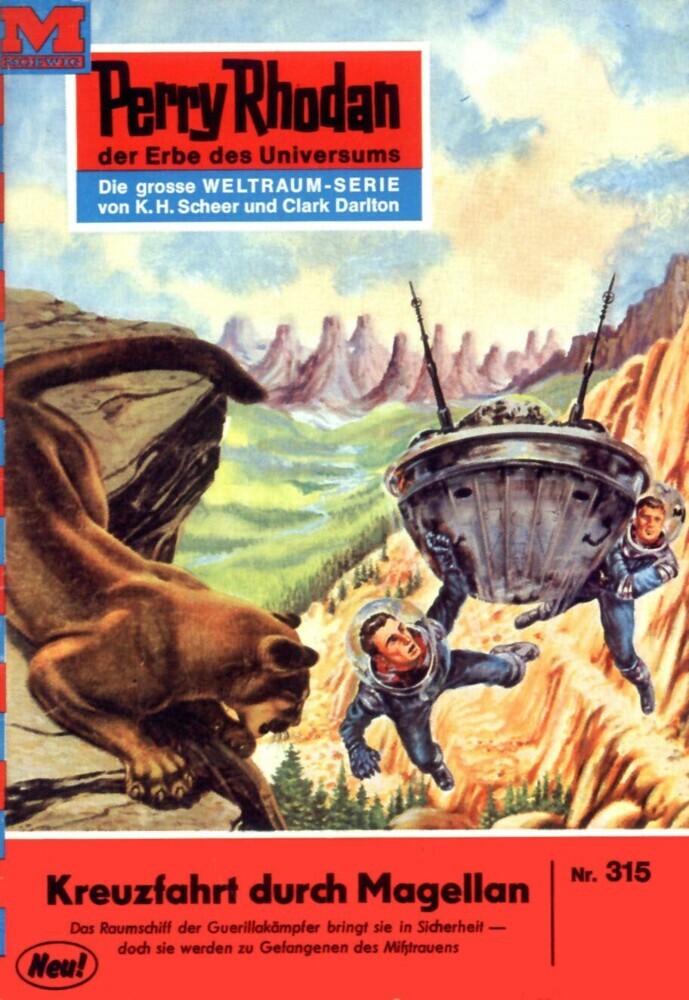 Perry Rhodan 315: Kreuzfahrt durch Magellan main product photo