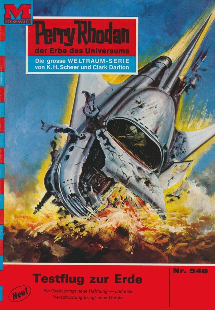 Perry Rhodan 548: Testflug zur Erde main product photo