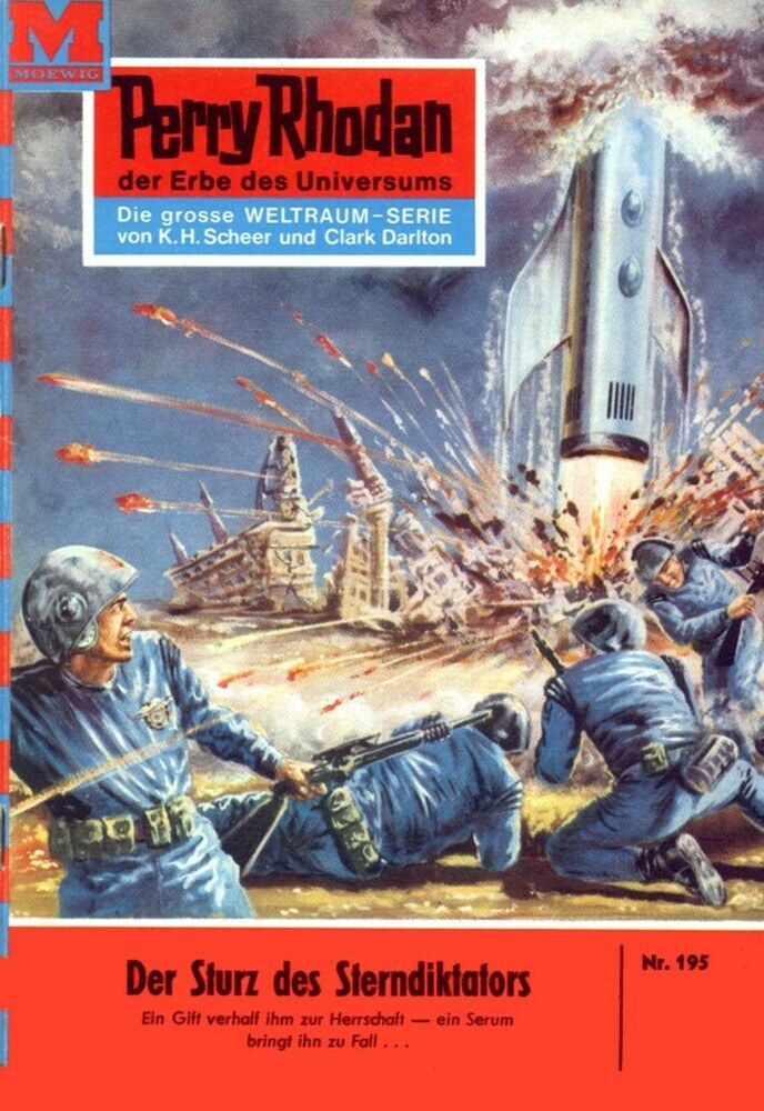 Perry Rhodan 195: Der Sturz des Sterndiktators main product photo