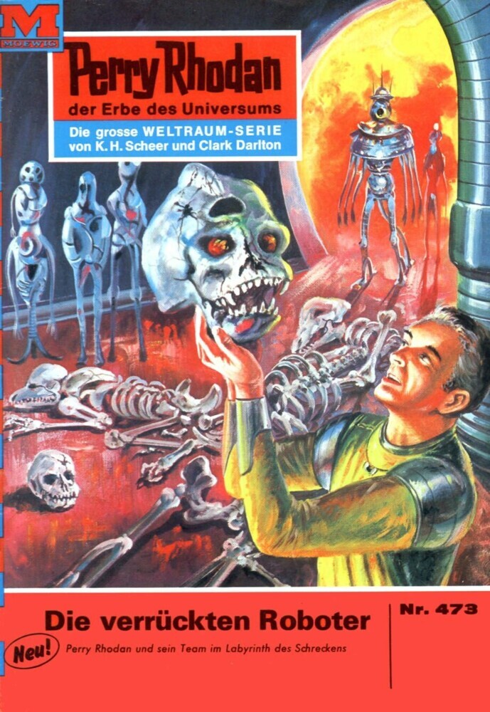 Perry Rhodan 473: Die verrückten Roboter main product photo