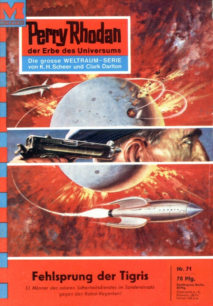 Perry Rhodan 71: Fehlsprung der Tigris main product photo