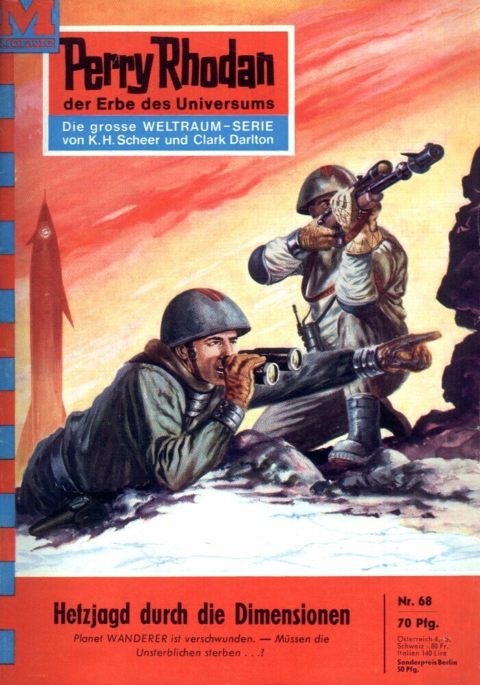Perry Rhodan 68: Hetzjagd durch die Dimensionen main product photo