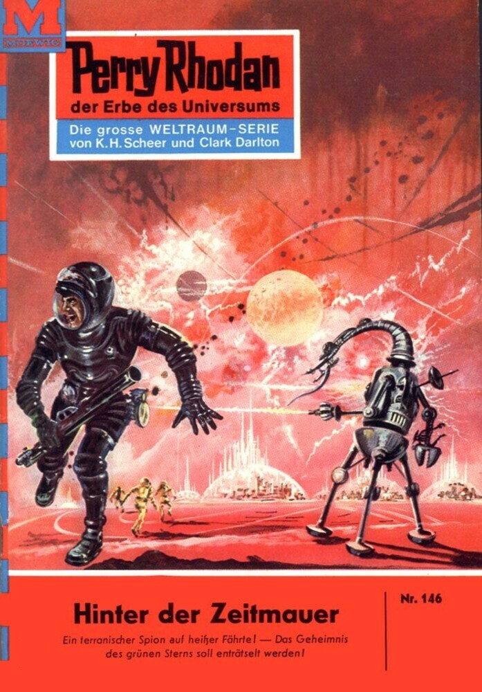 Perry Rhodan 146: Hinter der Zeitmauer main product photo